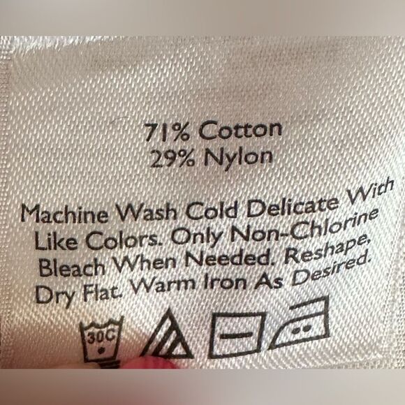 Eddie Bauer Striped Cardigan Sweater - Black Gray White. Button Closure. Size S - Picture 4 of 6